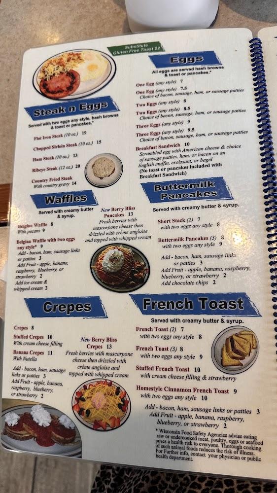Blue Willow Cafe Menu image 3
